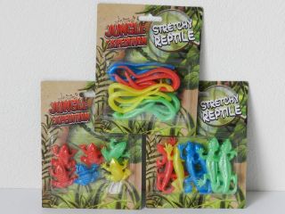 Obrázek z Plazi strečoví Jungle Expedion 3,5-17cm 3druhy na kartě  